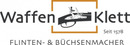 Logo Waffen Klett e.K. in Borken